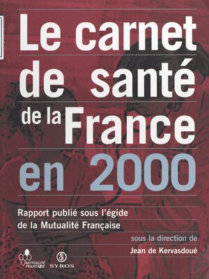 cover image of Le carnet de santé de la France en 2000